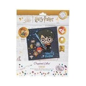 Crystal Art pohlednice - Harry Potter Family, 18x18cm - Craft Buddy
