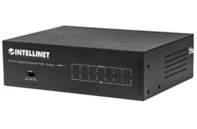Intellinet Switch 8 Port Gigabit Ethernet PoE+ 60W / 8-port / 1000 Mbps / 16x PoE+ (561204)
