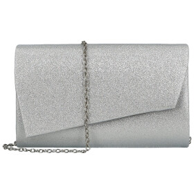 Módní dámské psaníčko Michelle Moon Celista, stříbrné