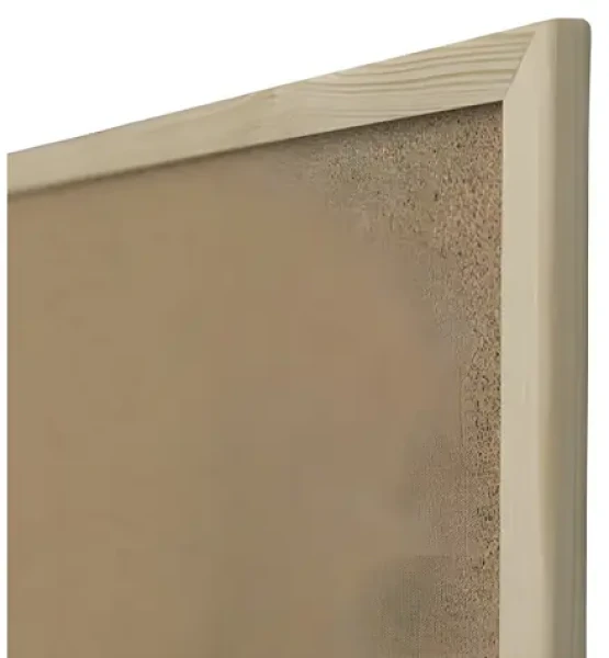 EuroSupplies Korková tabule 60x40 cm / dřevěný rám (PREKTD6040)