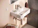 HANSGROHE - Xanuia Q Umývátko 45x34 cm, s přepade, otvor pro baterii, bílá 60130450