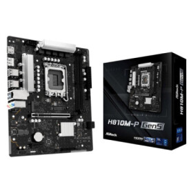 ASRock MB Sc LGA1851 H810M-P Gen5, Intel H810, 2xDDR5,1xDP, 1xHDMI, mATX EDF_1883153