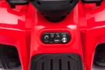 Mamido Dětská elektrická čtyřkolka Storm červená