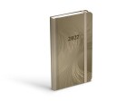 Týdenní diář 2027 MFP 85x140mm Lamino khaki