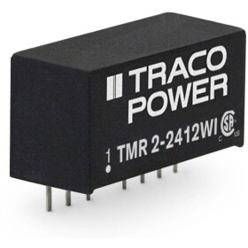 TracoPower TMR 2-4810WI DC/DC měnič napětí do DPS 48 V/DC 3.3 V/DC 500 mA 2 W Počet výstupů: 1 x Obsah 10 ks