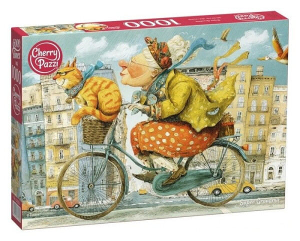 Cherry Pazzi Puzzle - Super Grandma 1000 dílků