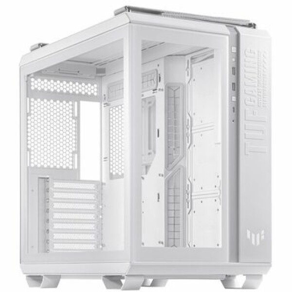 ASUS GT502 TUF GAMING bílá / bez zdroje / ATX / 2x USB 3.2 USB-C / průhledná bočnice (90DC0093-B09000)