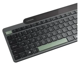 Lenovo Self-Charging Bluetooth Keyboard černá / Bezdrátová klávesnice / US layout / Solární dobíjení / Bluetooth 5.1 (4Y41R69494)