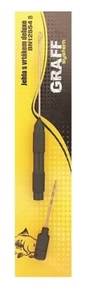 Graff Jehla s vrtákem Deluxe Černá (BN12554-B)