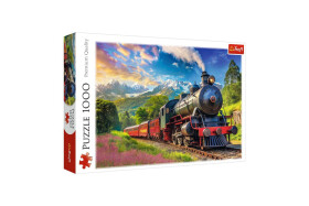 Puzzle Cestování vlakem 1000 dílků