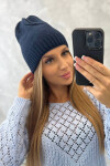 Dámská čepice Berry K344 navy blue UNI