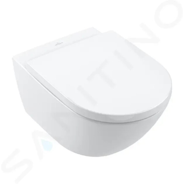 VILLEROY & BOCH - Subway 3.0 Závěsné WC, TwistFlush, CeramicPlus, alpská bílá 4670T0R1