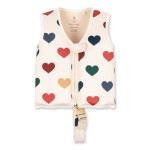 Konges Sløjd Plovací vesta Ellis Hearts 3-6Y, multi barva, textil
