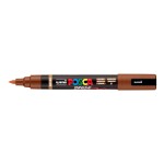 Uni Posca PC-5BR 1-4 mm štětcový hrot hnědý 21