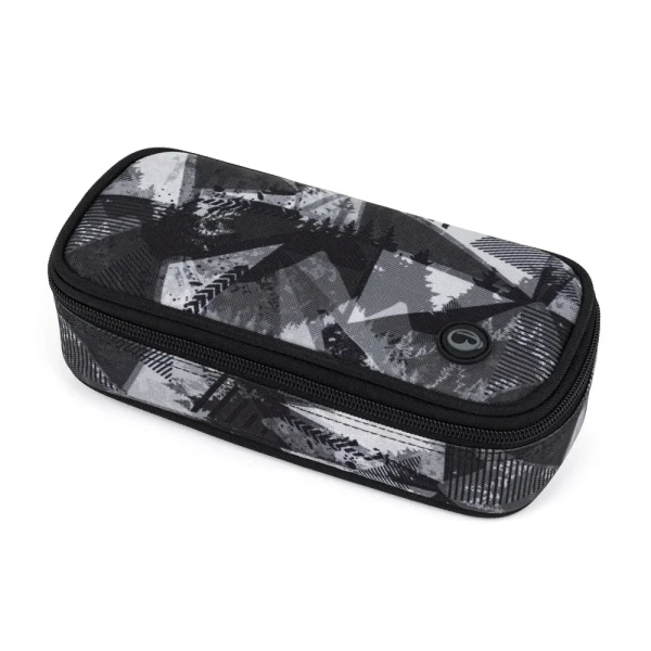 Bagmaster LINCOLN 26 A studentský penál – černo-bílý Vícebarevná 230426