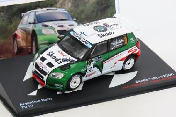 škoda Fabia S2000 Haninen Rally 2010 Deagostini Altaya 1:43 F098 NEW08