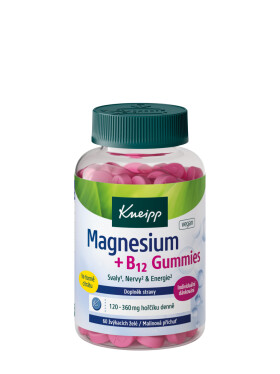 Kneipp doplněk stravy Magnesium + B12 gumové želé 60 ks