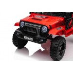Mamido Elektrické autíčko OFF ROAD EXTREME 4x4 červené 24V | 200W | 50 kg | EVA | LED | 2,4Ghz | ECO kůže