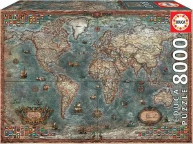 EDUCA Puzzle Politická mapa světa