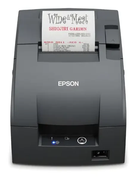 Epson TM-U220IIB šedá / Pokladní jehličková tiskárna / USB / automatický řezač (C31CL27102B0)