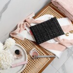Taštička na zip Reisenthel Case 1 Bouclé black