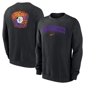 Nike Pánská mikina San Francisco Giants MLB City Connect 2-Hit Club Crew Velikost: XL