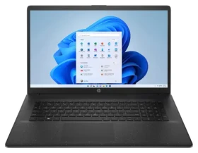 HP 17-cp2301nc černá / Notebook / 17.3" FHD IPS / AMD Ryzen 5 7520U / 8GB / 512GB SSD / W11H (100002199443)
