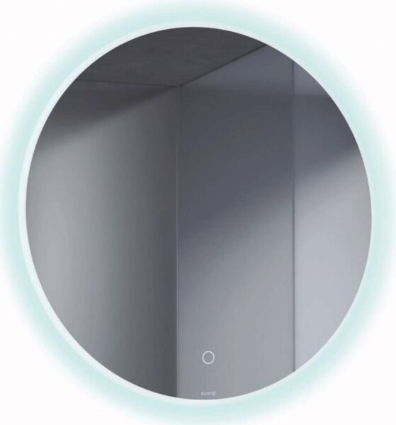 KLUDI - Luma Zrcadlo s LED osvětlením a vyhříváním, 60x60 cm, dotykový senzor 17SP0100