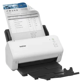 Brother ADS-4100 bílá / Duplexní skener dokumentů / A4 / 35 str/min / Dual CIS / USB 3.0 (ADS4100RE1)