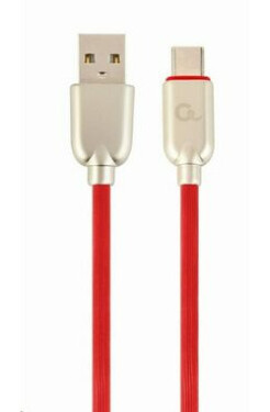 Gembird CC-USB2R-AMCM-2M-R USB-C kabel 2 m červená / USB 2.0 A (M) - USB-C (M) (CC-USB2R-AMCM-2M-R)