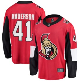 Fanatics Pánský Dres Ottawa Senators #41 Craig Anderson Breakaway Alternate Jersey Distribuce: USA
