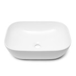 Umyvadlo na desku SAT Infinitio 45,5x32,5 cm bez přepadu SATINF4532 SATINF4532