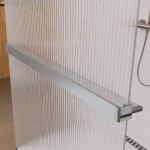 Mereo Polička k WALK IN do rostoru, 140 cm, chrom ALU CK10621PD