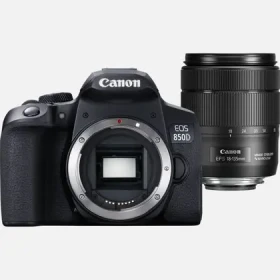 Canon EOS 850D + EF-S 18-135mm f/3.5-5.6 IS USM / Digitální zrcadlovka / 24,1 Mpix / APS-C CMOS / 4K / 3" LCD (3925C020)