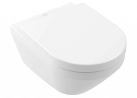 VILLEROY & BOCH - Architectura Závěsné WC se sedátkem SoftClosing, DirectFlush,TwistFlush, alpská bílá 4694CL01