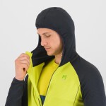 KARPOS Ambrizzola Full-Zip Hoodie, Primrose/Vulcan velikost: L