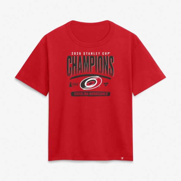 Fanatics Dámské tričko Carolina Hurricanes NHL 2026 Stanley Cup Champions Signature Roster Velikost: S