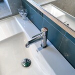 Laveo - Pola - stojánková umyvadlová baterie s výpustí, chrom BAP_022D