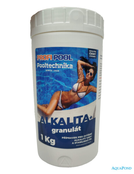 PROFIPOOL Alkalita+ 1 kg, granulát, zvyšuje alkalinitu