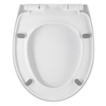 WC sedátko polypropylen, bílé, COMFORT AWD INTERIOR 2153 AWD02182153