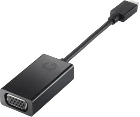 HP redukce USB-C na VGA černá / Redukce / USB-C / VGA (4SH06AA)