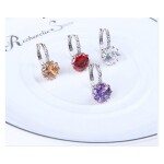 Náušnice Swarovski Elements Bernadette Sapphire, Tmavě modrá