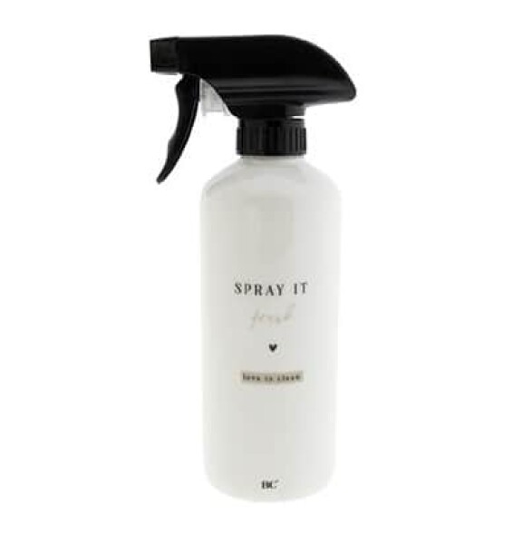 Bastion Collections Keramický rozprašovač Spray It 370 ml, bílá barva, plast, keramika