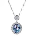 Elenys náhrdelník Orisa – Alexandrit, 18K pozlacení