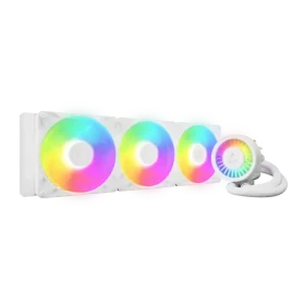 ARCTIC Liquid Freezer III Pro 420 A-RGB bílá / 3x 140 mm / Fluid Dynamic Bearing / 800 - 2800 RPM / Intel + AMD (ACFRE00189A)