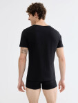 SLG Base V Neck Shirt - Black - SLOGGI Black - SLOGGI BLACK L
