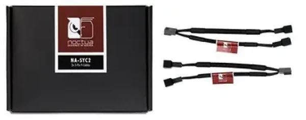 Noctua NA-SYC2 / Y kabel / 2x 3-Pin PWM 115 mm / Maximálně 12W (4716123315209)