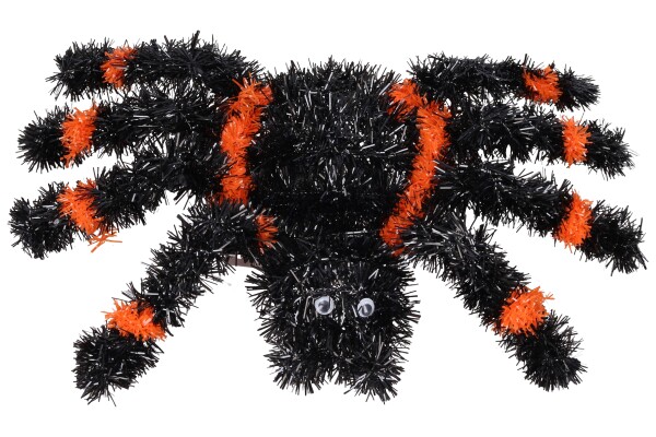 Dekorace Halloween pavouk 33x23 cm na zavěšení