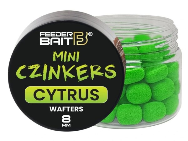 FeederBait Mini Czinkers Wafters 6x8mm 25ml - Cytrus,FeederBait Mini Czinkers Wafters 6x8mm 25ml - Cytrus