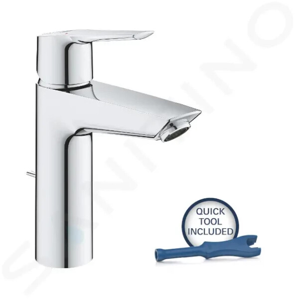 GROHE - QuickFix Start Umyvadlová baterie s výpustí, chrom 23455002